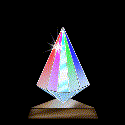 A diamond! Oooh! Pretty!!!